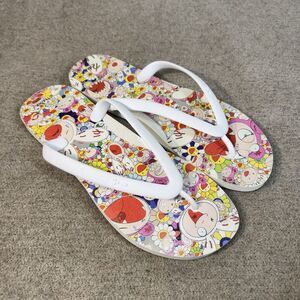 Tidal x Takashi Murakami Flip Flops New York Broad Museum Limited Edition SZ 10